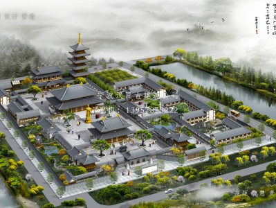 漳州寺庙建筑总体规划方案